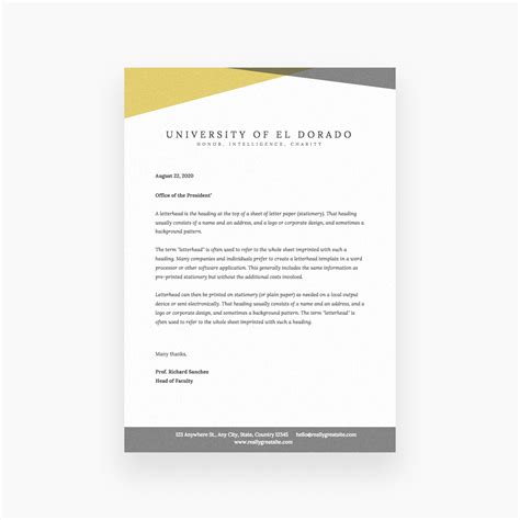As a splendidly designed letter head rough, logo, brochure spread eagle business deuce design would continue of high help to promote your brand or structuring. Free Online Letterhead Maker With Stunning Designs - Canva