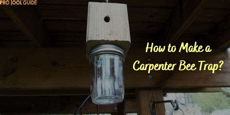 How To Make A Carpenter Bee Trap