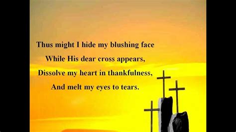 At The Cross Lyrics Youtube