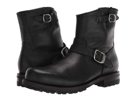 Frye Leather Boyd Engineer Boots In Black For Men Lyst