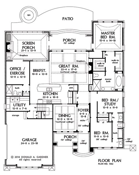 The Eliana House Plan By Donald A Gardner Architects House Plans