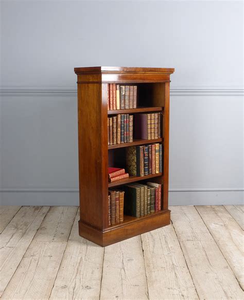 Edwardian Walnut Bookcase Small Walnut Bookcase Small Antique