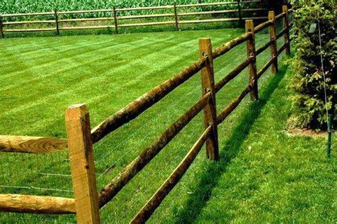 Rail and split rail fencing are beautiful alternatives to the other types of fencing. wood_split_rail.jpg