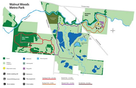 Maps Metro Parks Central Ohio Park System