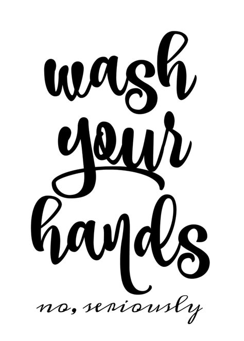 Free Printable Printable Bathroom Quotes
