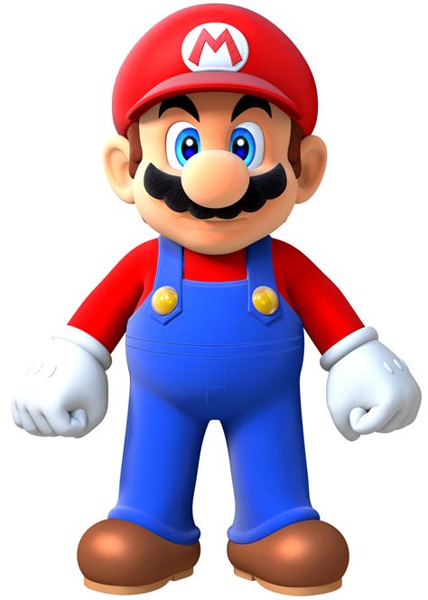 Mario NSMBW Render Recreation R Mario