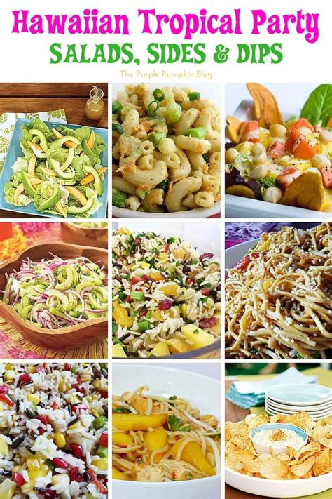 50 Recipes For A Hawaiian Tropical Party Luau Party Food And Drink Ideas