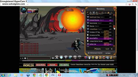 Como Pegar A Armor Revontheus No Aqw Youtube