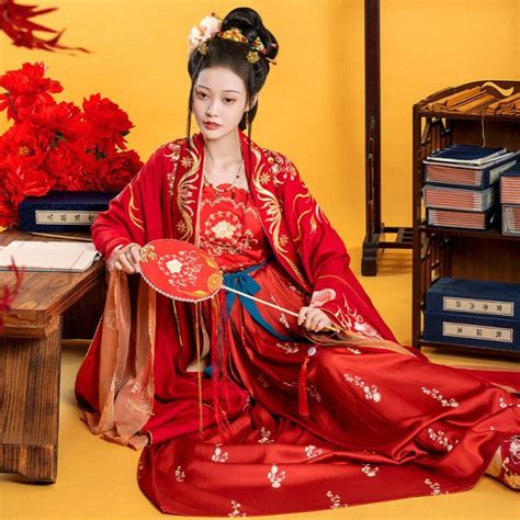 Women Chinese Hanfu Traditional Dancing Performance Outfit Costume Han