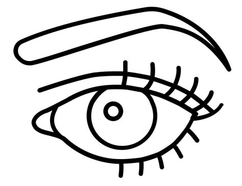 19 Eyes Coloring Page Claudekeelin