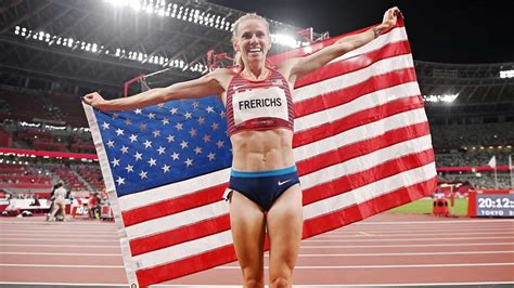 Courtney Frerichs Snares Silver In Womens 3000m Steeplechase Nbc Olympics