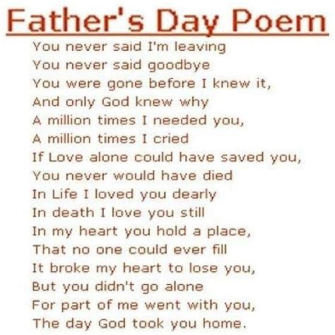 Fathers Day Poem Pictures Photos And Images For Facebook Tumblr