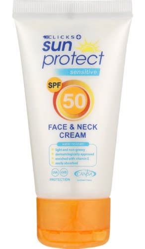 Clicks Sun Protect Sensitive Spf 50 Face And Neck Cream Ingredients