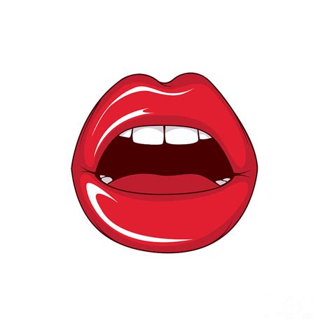 Wide Open Mouth Digital Art By Bigalbaloo Stock