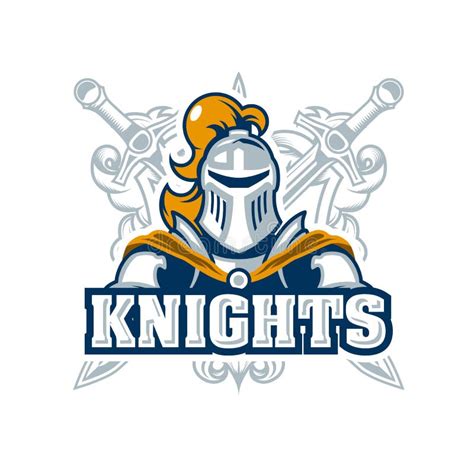 Knights Football Team Helment Logos