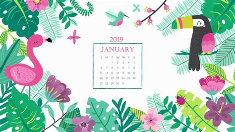 January 2019 Calendar Wallpaper Calendar 2018january 2019 Desktop