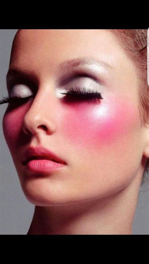 Big Bright Pink Cheeks Bando Pink Makeup Blush Makeup Makeup