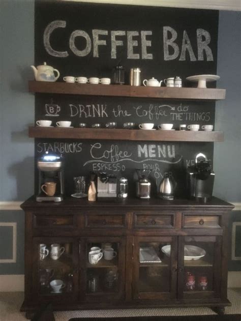 30 Magnificient Home Coffee Bar Design Ideas You Must Have