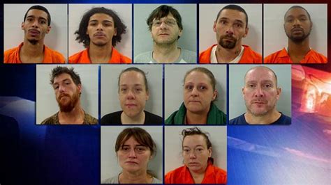 12 Arrested Drugs And Guns Seized In Augusta Bust Wpfo