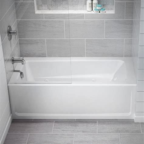 Irregular whirlpool & spa baths. Jacuzzi Primo 60-in White Acrylic Skirted Whirlpool Tub ...