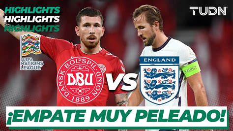 7:45 la selección de dinamarca sabe que está compartiendo un grupo muy duro donde debe hacerse. Highlights | Dinamarca vs Inglaterra | UEFA Nations League ...