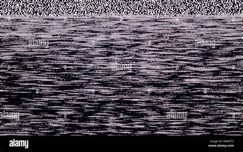 Tv Static Noise Glitch Effect Stock Photo Alamy