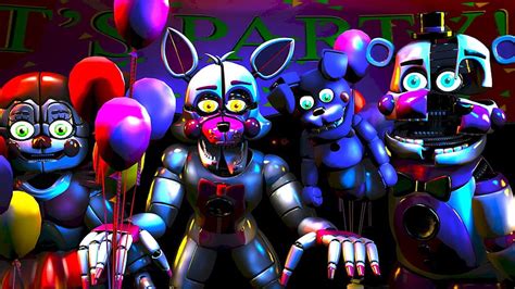 Five Nights At Freddys Sister Location Circus Baby X Funtime Freddy Hd