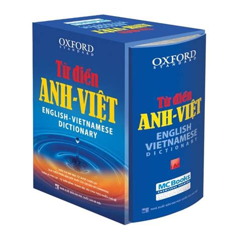 Sách Từ Điển Oxford Anh Việt 350000 Từ Hộp Cứng Xanh Shopee Việt Nam