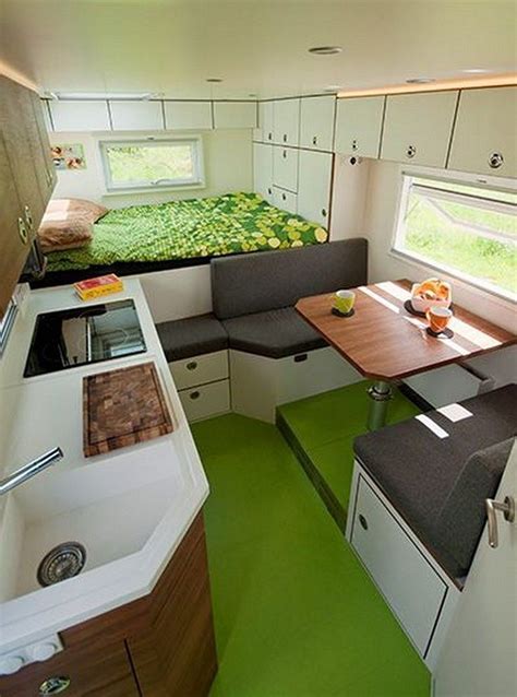 17 Impressive Small Rv Interior Design For Comfortable Camping Ideas