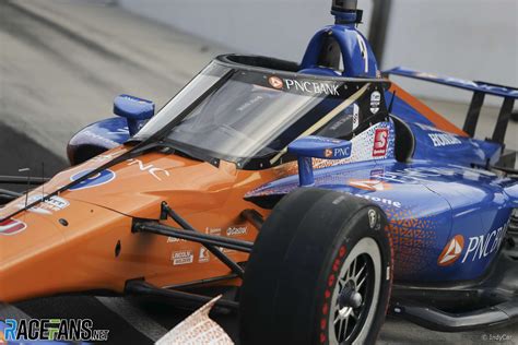 Scott Dixon Ganassi Indycar Aeroscreen Test Indianapolis Motor