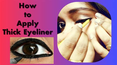 How to apply eyeliner with kajal pencil. How To Apply Eyeliner For Beginners|| Maybelline The Colossal Kajal - YouTube