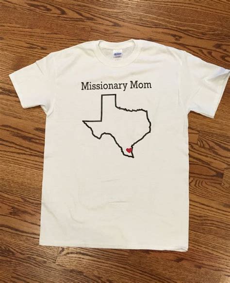 Missionary Mom Or Dad Personalized Location T Shirt Lds Missionary