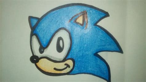 Cómo Dibujar A Sonic Youtube
