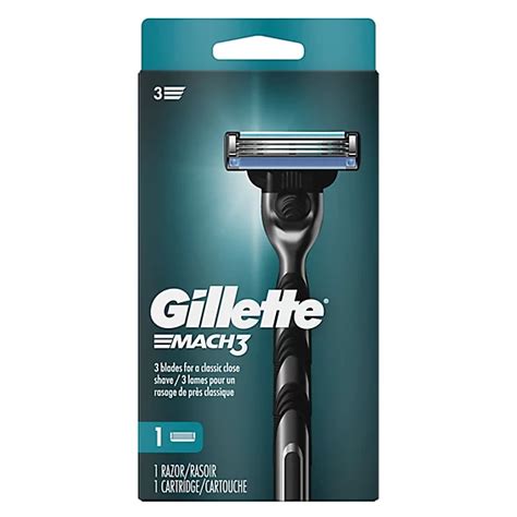 Gillette Mach3 Mens Razor Handle 1 Blade Refill Each Safeway