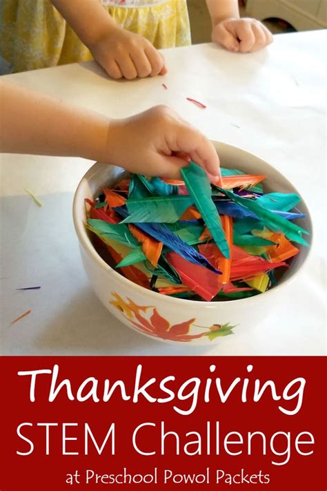 No-Stress Thanksgiving STEM Challenge Science Experiment | Thanksgiving