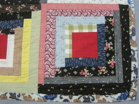 The size of the finished quilt is 100 x 106 inches. Brooklyn Museum: Browse Objects: Log Cabin Quilt, Barn ...