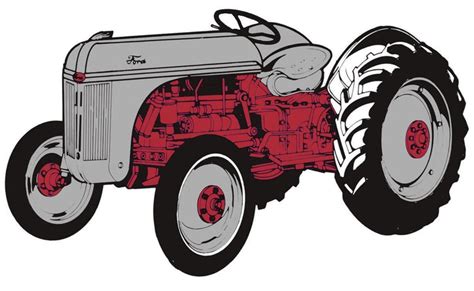Ford 8n Tractor Decal Lets Print Big