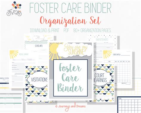 Foster Care Binder Free Printables Templates Printable Download