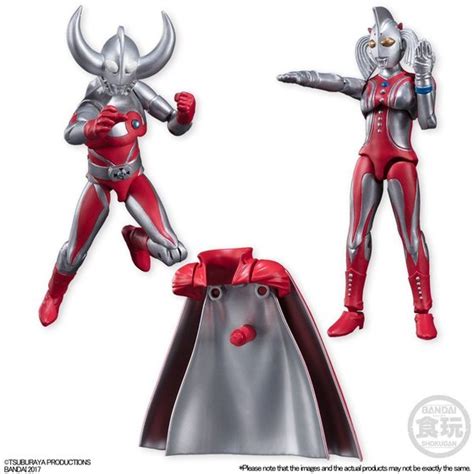 Shodo Ultraman Vs Pb 01 Father And Mother Of Ultra Special Set Wo Gum