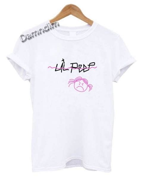 Lil Peep Sad Face T Shirt