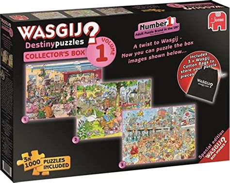Jumbo Wasgij Destiny Collectors Box Volume 1 Jigsaw Puzzle