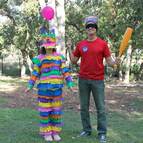 Free tutorial with pictures on how to make a full costume in under 180 minutes by constructing with dress, paper, and. DIY Couples Costumes: Piñata and Birthday Boy - Morena's Corner