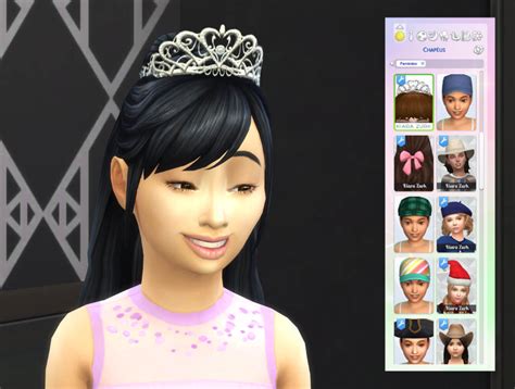 Wind Tiara For Girls My Stuff Sims 4 Children Sims 4 Game Sims 4