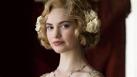 Lily James The Dig Dress Lily James Captivates In Off The Shoulder