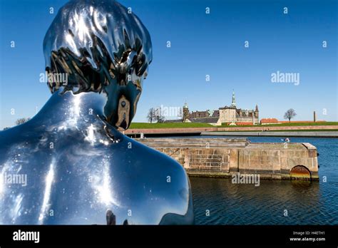 Sculpture Of Han He As Looking At Kronborg Castle Residence Of