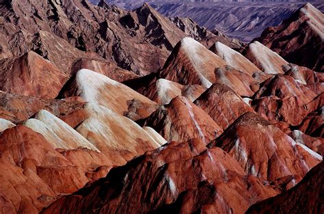 Chinas Glimmering Red Mountains Look Like The Surface Of Mars Time