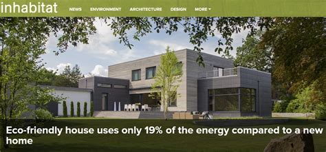 Lexington Modern Residence Featured In Inhabitat — Zeroenergy Design