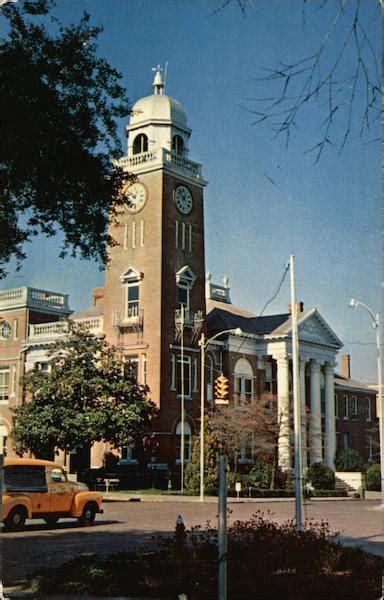 Decatur County Court House Viewed From The Square Bainbridge Ga