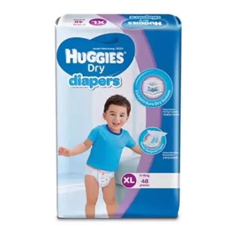 Huggies Baby Diaper Xl 11 16kg 48pcs Free Delivery In Dhaka Bangla