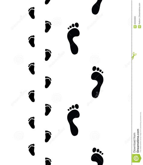 Bare Feet Seamless Stock Illustration Illustration Of People 84846900